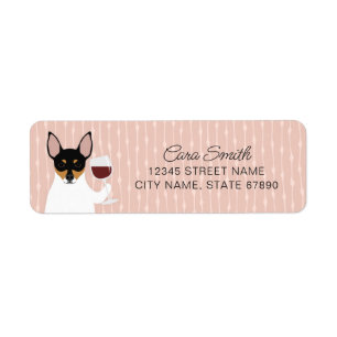 Rat Terrier Return Address Labels