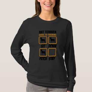 Rat Terrier Training Guide Dog Owner T-Shirt