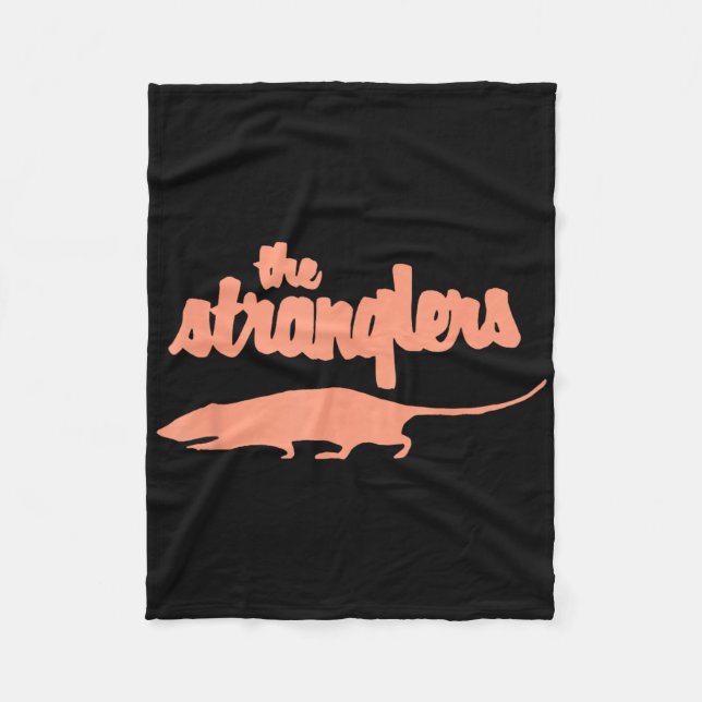 Rat The Stranglers  Fleece Blanket (Front)