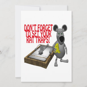 Rat Traps Invitation