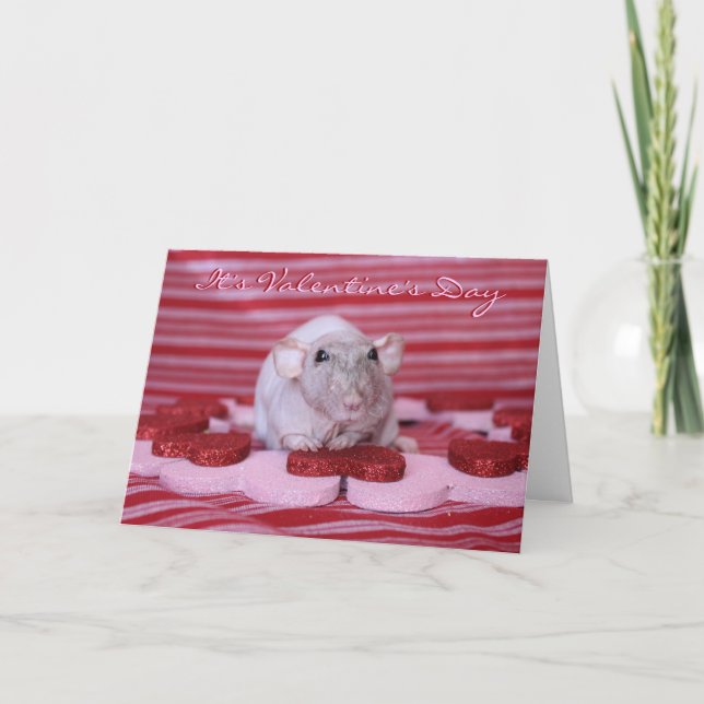 Rat Valentine Card (Front)