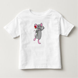 Rat with Rose Flower Toddler T-Shirt