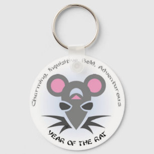 Rat Year Key Ring