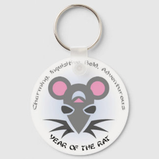 Rat Year Key Ring