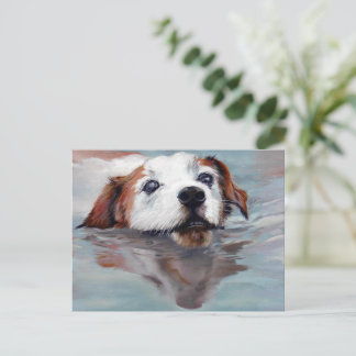Rataplan Jack Russel Postcard