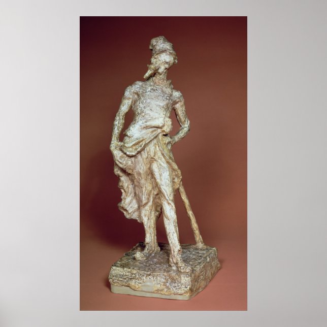 Ratapoil, toned plaster sculpture poster (Front)