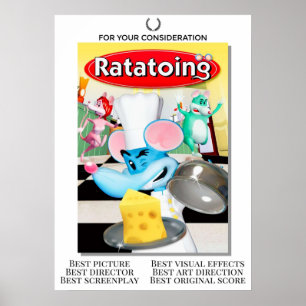 Ratatoing Awards Consideration Advertisement Poster