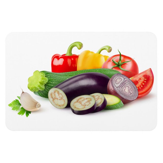 Ratatouille vegetables magnet (Horizontal)