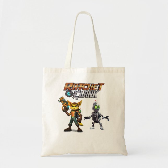 Ratchet and Clank Classic T Shirt Tote Bag (Front)