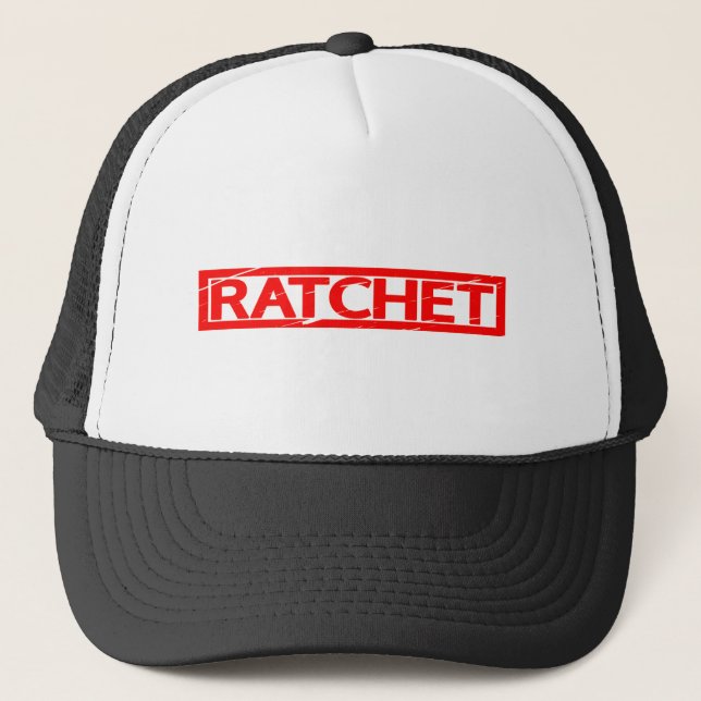 Ratchet Stamp Trucker Hat (Front)