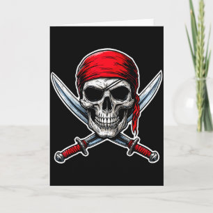 Rate Flag Skull And Crossbones Skeleton Costume Ha Card