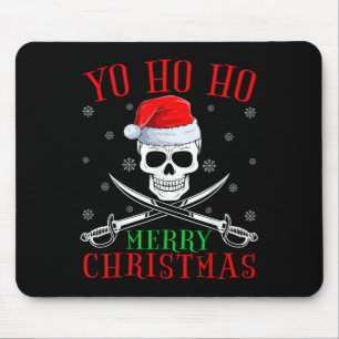 Rate Lover Matching Santa Yo Ho Ho Rate Merry Chri Mouse Pad