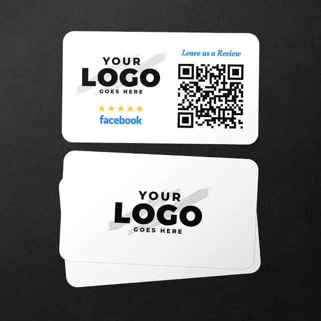 Rate My Business Facebook Reviews 5 Star QR Code Card (Creator Uploaded)