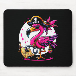 Rate Nk Flamingo Halloween Party - Jolly Roger Mouse Pad