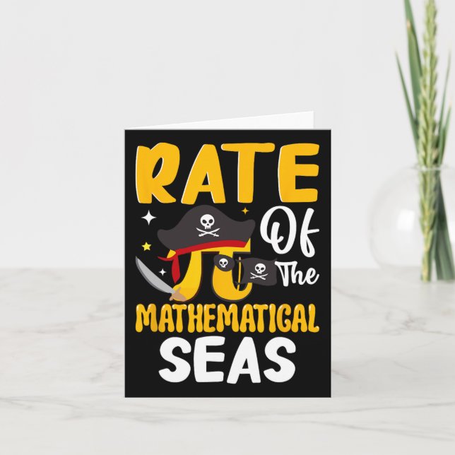Rate Of The Mathematical Seas - Pi Symbol Math 3.1 Card (Front)
