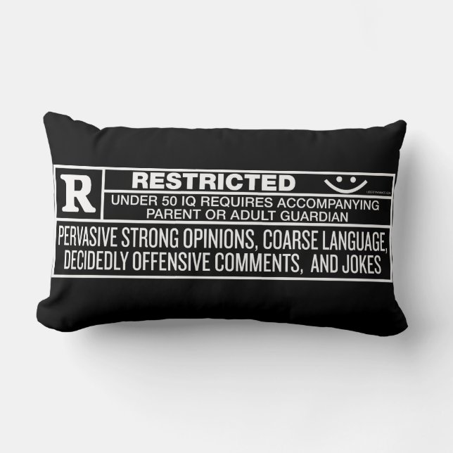 Rate R Throws Lumbar Cushion (Front)
