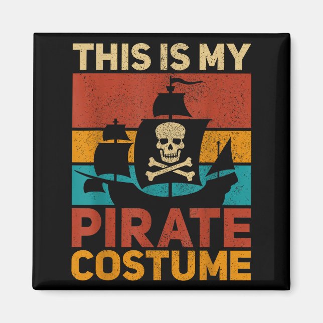 Rate Ship Funny Rate Outfit Rate Costume Retro Rat Magnet (Front)