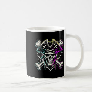 Rate Skull Crossbones Halloween Coffee Mug