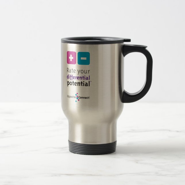 Rate Your Differential Potential Travel Mug (Right)