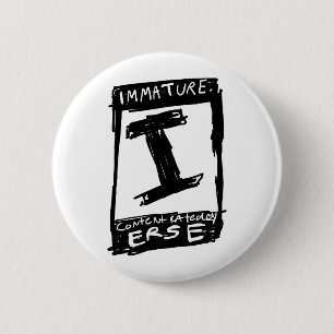 Rated 6 Cm Round Badge