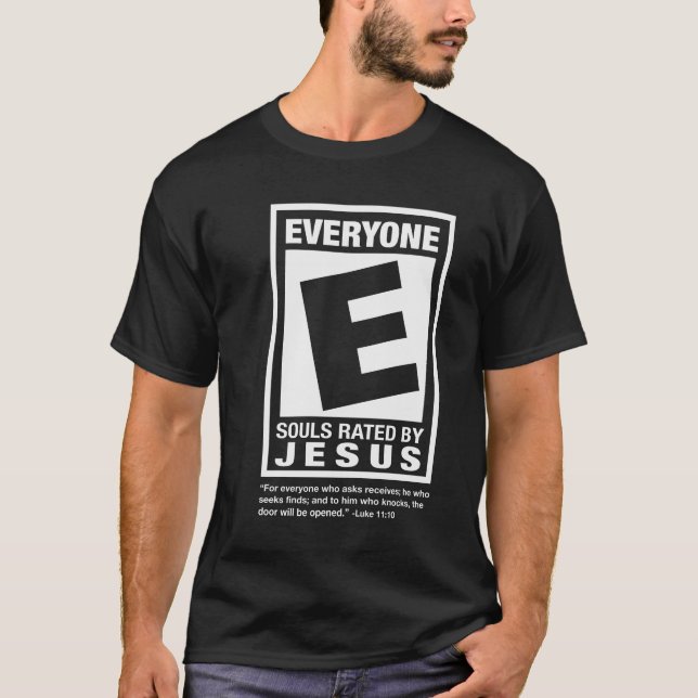 rated E for Men Tee (Front)
