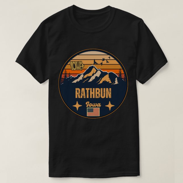Rathbun, Iowa T-Shirt (Design Front)