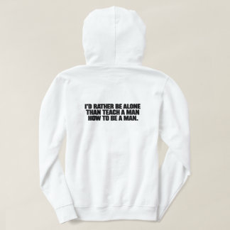 Rather Be Alone T-Shirt Hoodie