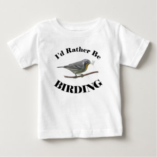 Rather Be Birding Baby T-Shirt