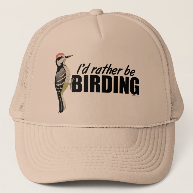Rather Be Birding Trucker Hat (Front)