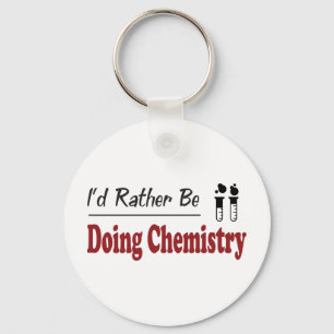 Rather Be Doing Chemistry Key Ring