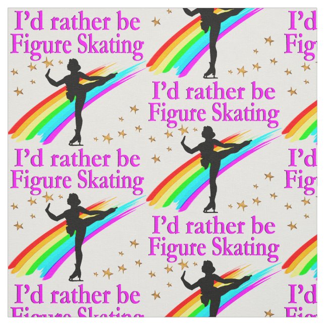 RATHER BE FIGURE SKATING FABRIC (Swatch)