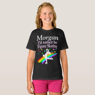 RATHER BE FIGURE SKATING PERSONALZED T SHIRT