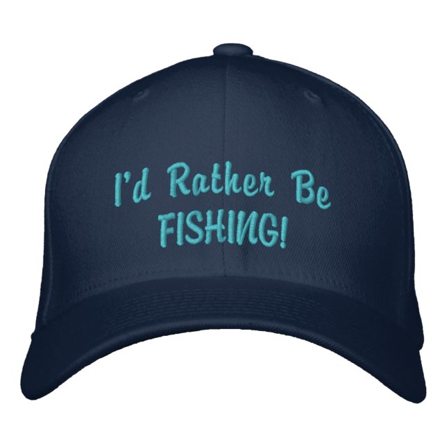 Rather be Fishing CAP (Front)