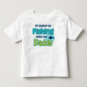 Rather Be Fishing Dad Toddler T-Shirt