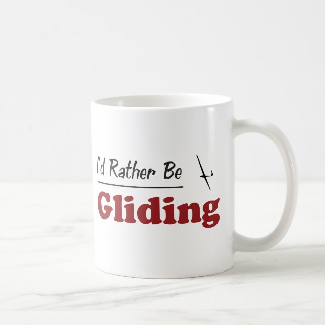 Rather Be Gliding Coffee Mug (Right)
