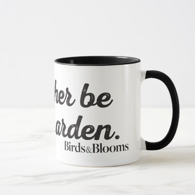 Rather be in the Garden Mug (Right)
