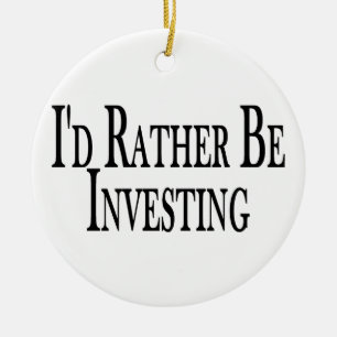 Rather Be Investing Ceramic Tree Decoration