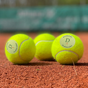 Rather be playing Golf Ball Monogram Tennis Balls
