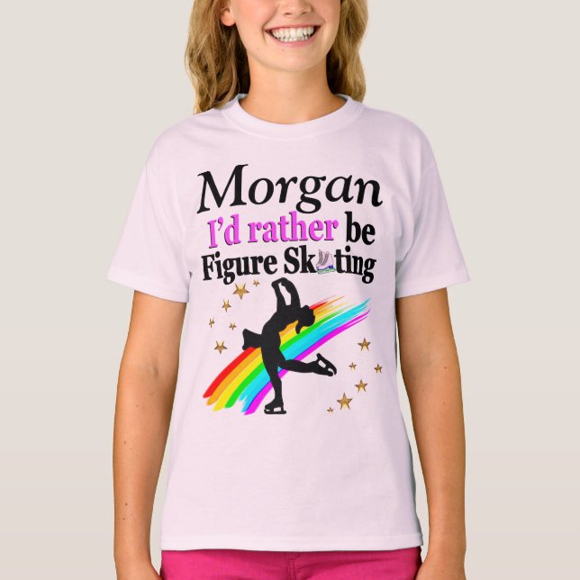 RATHER BE SKATING PERSONALIZED SWEATSHIRT T-Shirt (Front)