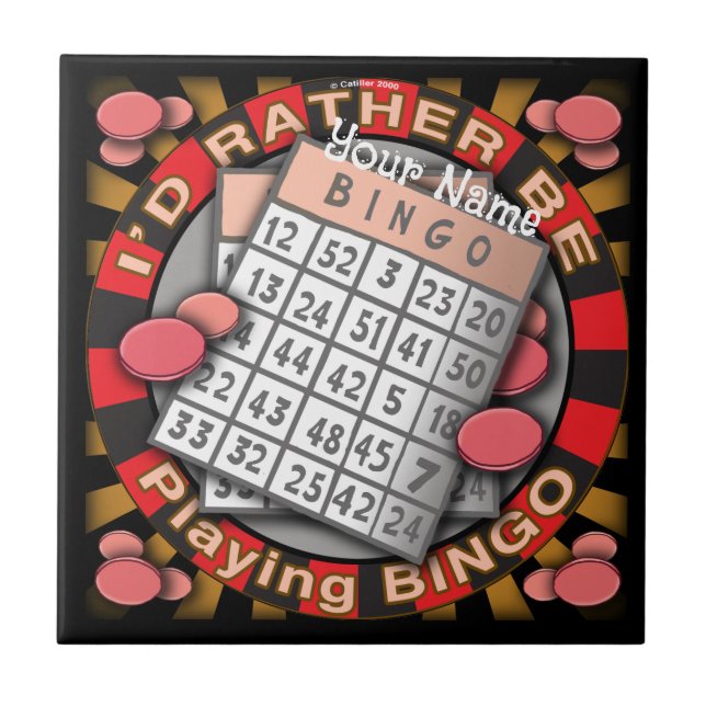 Rather Play Bingo Tile (Front)