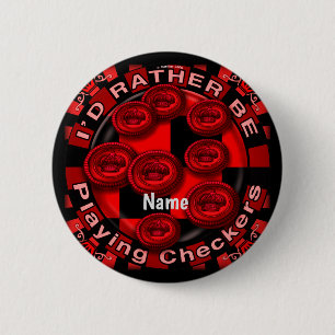 Rather Play Checkers pin button