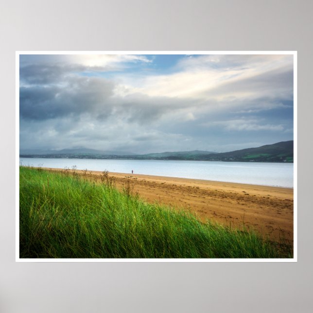 Rathmullan Beach Poster | Donegal Ireland Print (Front)