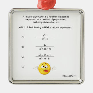 Rational Expression Metal Tree Decoration
