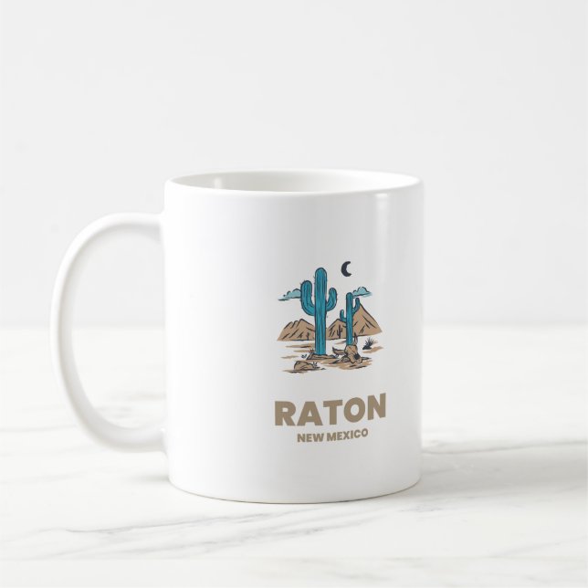 Raton - New Mexico Coffee Mug (Left)