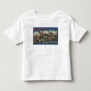 Raton, New Mexico - Large Letter Scenes Toddler T-Shirt