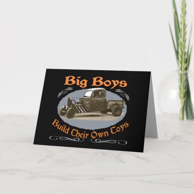 Ratrod Truck Card (Front)