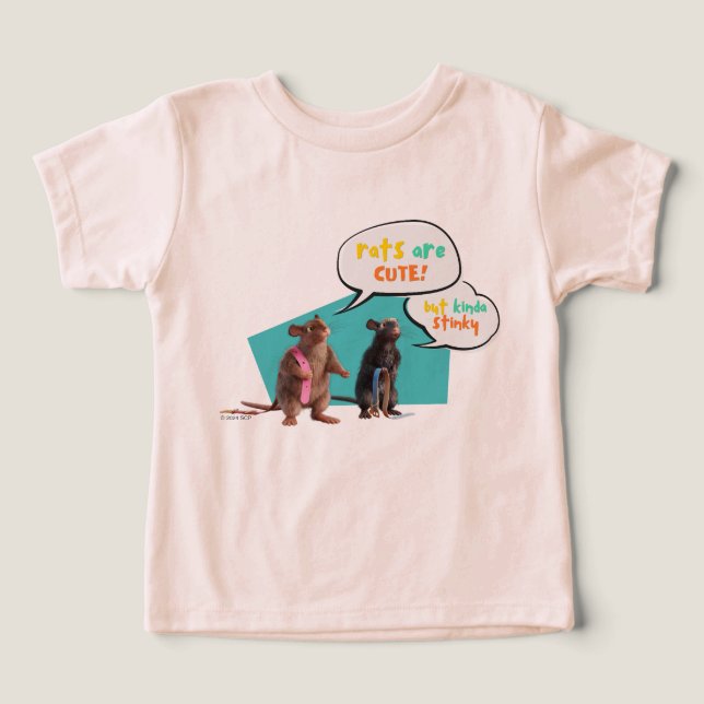 Rats Are Cute But Kinda Stinky (Design Front)