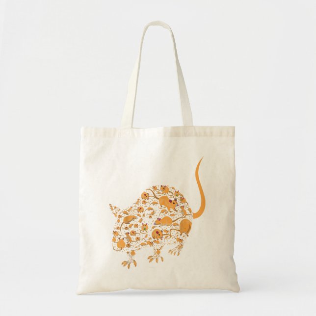 Rats Before Dudes - Rat Mum Pet Rat  Tote Bag (Front)