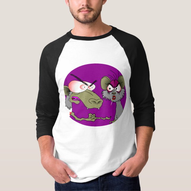 Rats Raglan Shirt (Front)