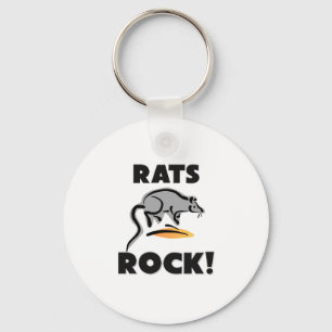 Rats Rock Key Ring